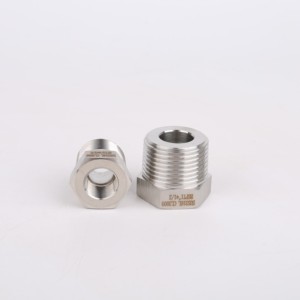 Giá tốt zhiye PT 1.2inch * 1inch 316L Ống thép không gỉ phù hợp nữ thép không gỉ <span class=keywords><strong>Reducer</strong></span> Hex ỐNg Lót - Product Image 4