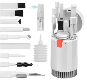 Kit de nettoyage 20 en 1, brosse de nettoyage pour clavier, écouteurs Bluetooth, stylo de nettoyage pour Airpods iPhone