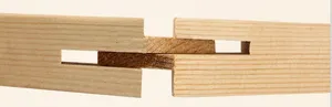 Barre de civière de cadre de toile d'art de bois de pin et de sapin de haute qualité