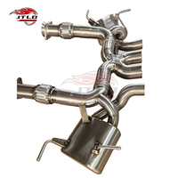 Para Corvette C8 Z06 2023+, Sistema de Escape Catback con Válvulas, Acero Inoxidable Premium y Aleación de Titanio, Kit de Silenciador de Alto Rendimiento