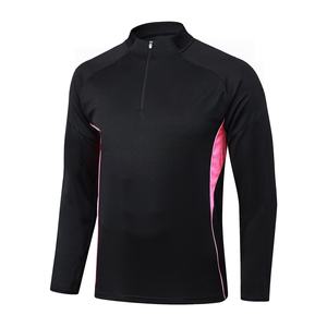 メンズハーフジップフットボールトレーニングスーツ長袖カスタム昇華プリントプロクラブリーグウェア快適レジャーウェア - Product Image 3