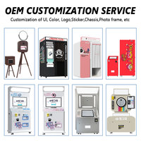 Carcasa de fotomatón personalizada Yixile: una máquina de fotomatón popular con impresora disponible en centros comerciales de Vietnam