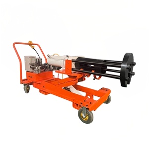 Extracteur <span class=keywords><strong>hydraulique</strong></span> portable monté sur véhicule, à course longue de 393 mm, structure en acier ultra-résistante de 100 tonnes - Product Image 2