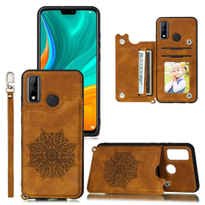 Magnética lujo Pu cuero cartera Flip <span class=keywords><strong>teléfono</strong></span> caso para Huawei P inteligente de 2020 <span class=keywords><strong>empresas</strong></span> de la contraportada del <span class=keywords><strong>teléfono</strong></span> - Product Image 5