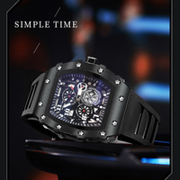 Nouvelle montre tendance en vente flash, montre étanche de haute qualité pour hommes, montres à quartz de luxe