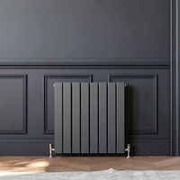 Radiateur en acier pour usage domestique et commercial, à double panneau plat, vertical, mural, radiateur hydronique personnalisé pour hôpital, salle de sport
