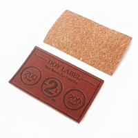 Écussons de réparation gaufrés, logo de marque personnalisé en usine, patchs en cuir véritable pour jeans, étiquettes pour la décoration de vêtements