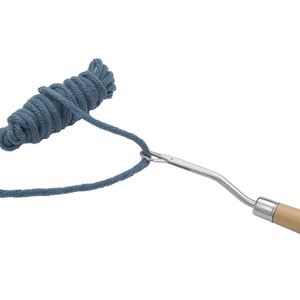 Manche en bois perruque point de tricot bricolage couture tapis outil de réparation métal Crochet sangle serrure intégrée - Product Image 6