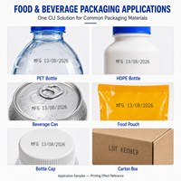 Imprimante CIJ industrielle pour le codage de la date d'expiration et des lots sur les bouteilles en HDPE et PET pour les produits laitiers et les boissons au Kenya