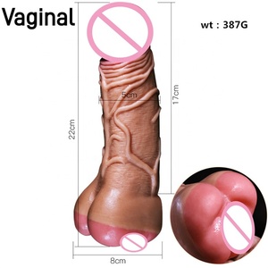 Groothandel Realistische Anale Pussy Dildo Masturbator Koeherder Paar Homo Seksspeeltjes Voor Wederzijdse Masturbatie - Product Image 3