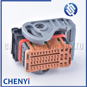 Conector ECU de placa de ordenador de motor de 48 pines/vías con terminales para Mondeo Peugeot 301 307 308 408 Citroen - Product Image 3
