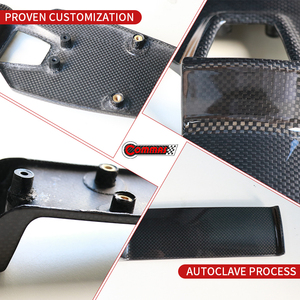 Nuevo Panel de Almacenamiento para Consola Central de Auto, Estilo OEM, en Fibra de Carbono Seca, para Ferrari 458, Kit Interior - Product Image 2