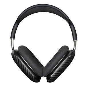 Étui à coins renforcés anti-chute en Fiber de carbone forgé arc-en-ciel de haute qualité pour écouteurs <span class=keywords><strong>AirPods</strong></span> Max - Product Image 6