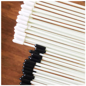 Tiges en fibre de verre avec pointes blanches et noires pour drapeaux de danse - Product Image 1