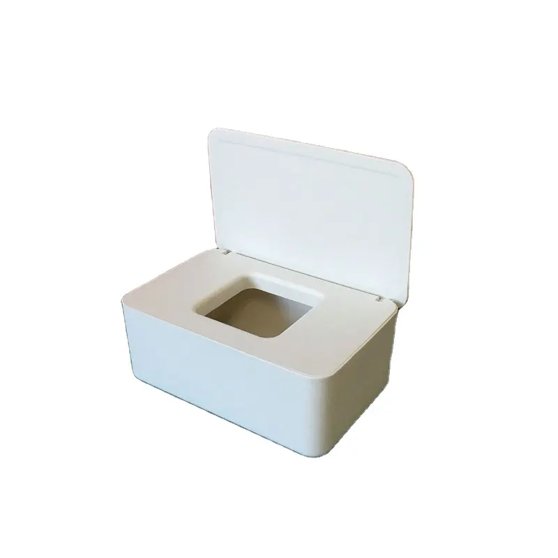 multifunctional face mask dispenser plastic facemask storage box tissue box with lid