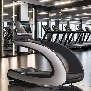QLK High Quality Speed Adjustable Motorized <strong>Running</strong> Treadmill Electric Cardio Gym Equipment with LED Screen - Product Image 2