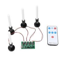 Module de contrôle d'atomisation pour humidificateur à 4 jets, télécommande infrarouge RF 5V DC, carte de contrôle d'atomisation DIY, atomiseur ultrasonique, interface Type C