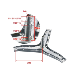 Nouvelles pièces de rechange pour support de tambour de <span class=keywords><strong>machine</strong></span> à <span class=keywords><strong>laver</strong></span>, modèle WSJA-8016 - Product Image 2