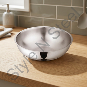 Ensemble de casseroles Talsa en acier inoxydable tri-couches, 4 pièces, avec finition mate à l'intérieur et polie à l'extérieur, design classique, respectueux de l'environnement - Product Image 3