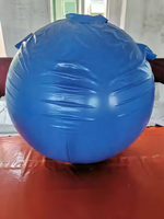 Nouveau : Ensemble de balles gonflables imperméables Myrtille 2025 avec globe de neige et design en arche, taille personnalisable