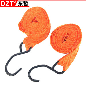 สายรัดไนลอนสีส้ม Dzt Dongzhe พร้อมตะขอสำหรับขนส่งและบรรทุกสินค้า รุ่น 9031 - Product Image 1