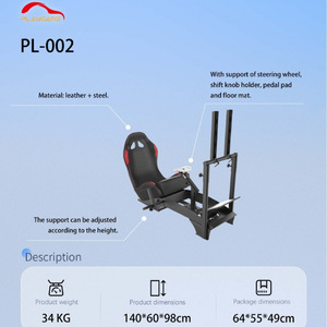 Volante da Corsa F1 a Trasmissione Diretta Playgame con Pedali e Freno a Mano, Accessori per Simulatore di Guida a Velocità Variabile - Product Image 2
