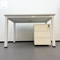 Table de bureau en bois de conception moderne, poste de travail en cubique, mobilier de bureau en bois, bureau modulaire, mobilier commercial