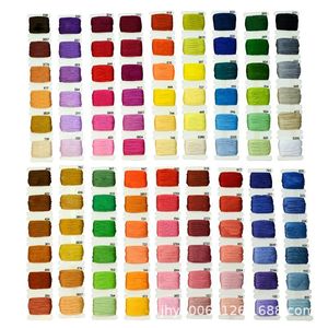 <b>Embroidery</b> Thread 50 Colors Cotton Handmade Cross Stitch <b>Set</b> For Home Textiles Craft - Product Image 1