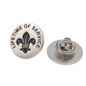 Épingles de sport 3D en laiton antique de haute qualité, épingles Loliondo Lily <span class=keywords><strong>Iris</strong></span> pour scouts Pramuka Wosm - Product Image 6