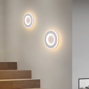 Lámparas <span class=keywords><strong>de</strong></span> <span class=keywords><strong>Pared</strong></span> LED Minimalistas Modernas para el Hogar e Interiores, Mesitas <span class=keywords><strong>de</strong></span> <span class=keywords><strong>Noche</strong></span> con Control Táctil - Product Image 1