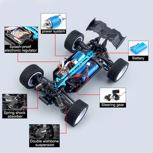 Auto RC de Alta Velocidad 1/16, Control Remoto, Derrape a 35 km/h, Camioneta de Carreras RC Todoterreno, Juguetes RC <span class=keywords><strong>para</strong></span> Niños, <span class=keywords><strong>Regalos</strong></span> Populares - Product Image 4
