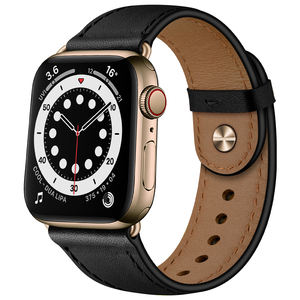 Bracelet en cuir véritable Handodo Luxury Classic Business Loop 22 mm pour Apple Watch Series 11/10/9/8/SE/7/6/5/4/3/2 - Product Image 3