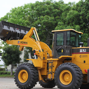 XGMA penggerak roda efisiensi baik XG955H 5 Ton pemuat ujung depan 955N 955K 162kw dengan ember batu untuk dijual - Product Image 2
