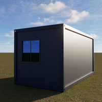Maison conteneur Zaoye : Usine de fabrication de maisons préfabriquées modulaires démontables, petits appartements préfabriqués en kit, style Mid-Century Modern