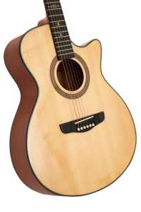 <span class=keywords><strong>Guitare</strong></span> <span class=keywords><strong>acoustique</strong></span> Deviser Guitar Factory, table massive, 40 pouces, pour la vente en gros et la personnalisation - Product Image 5