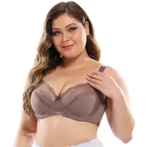 Large size bra fat mm big breasts show small side breasts anti
