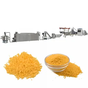 Full automatic breadcrumb processing machine extruder panko bread crumbs machine