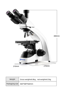 MSD501 Fabricant Haute Qualité WF10x Oculaires <span class=keywords><strong>Microscope</strong></span> Biologique 40-1000X Grossissement pour Démonstration Éducative - Product Image 2