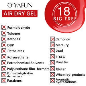 للبيع بالجملة طلاء أظافر جاف مائي قابل للتنفس طلاء أظافر جل للأطفال غير سام نباتي قابل للتقشير - Product Image 6