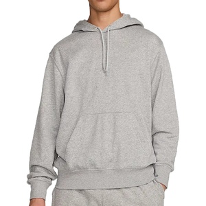 เสื้อฮู้ดดี้ผู้ชายแบบมีซิป สีพื้น น้ำหนักเบา สไตล์ใหม่ ยืดได้ รับสกรีนโลโก้ สำหรับวิ่งและเล่นกีฬา - Product Image 3