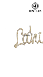 Meilleur prix Jewelux, pendentif en argent 925 plaqué or, luxueux, serti de pierres, certifié IGI, perle d'eau douce, charmes hip hop, unisexe - Product Image 3
