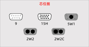 Screw Terminal Nam Nữ <span class=keywords><strong>D</strong></span>-<span class=keywords><strong>SUB</strong></span> 9 Pin Vỏ Kim Loại Lắp Ráp Được Bảo Vệ Kết Nối - Product Image 6