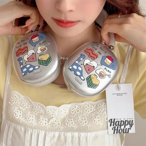 Convient pour Apple <span class=keywords><strong>airpods</strong></span> Max Cartoon Dinosaur world housse de protection pour casque monté sur la tête <span class=keywords><strong>coque</strong></span> transparente de protection - Product Image 1