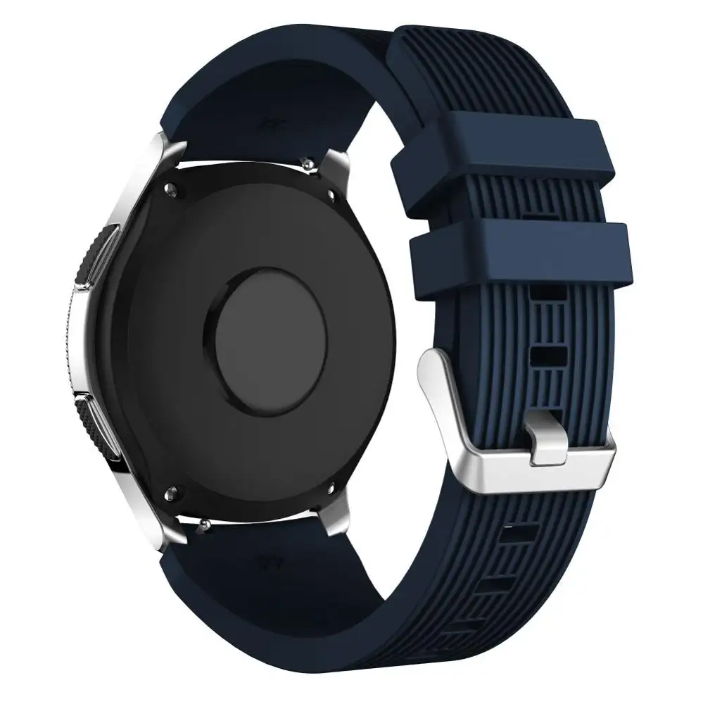 Esportes pulseira de silicone Compatível Com Samsung Relógio 46mm /Huawei relógio GT/Huami Amazfit 47mm Substituição pulseira para 22mm cinta