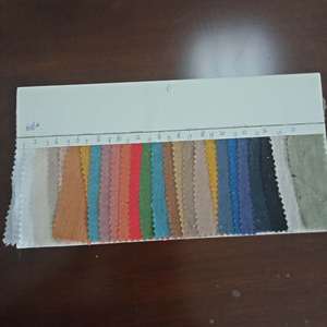 Tela Ligera <span class=keywords><strong>de</strong></span> <span class=keywords><strong>Lino</strong></span> 100% Puro Teñido, 130g, Tejido Liso, 19*19 Hilos, Orgánica, Transpirable y Ecológica para Niñas - Product Image 5
