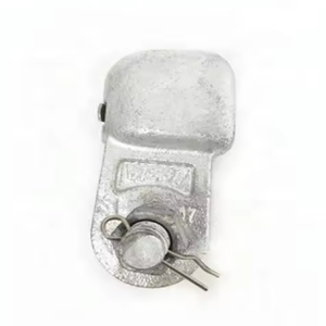 Clevis rigide forgé en W, plaque de suspension durable en W pour réseau de distribution basse tension - Product Image 4