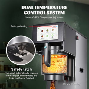 Moseener 5L commerciale intelligente macchina per l'estrazione automatica del tè con controllo a un pulsante semplice funzionamento <span class=keywords><strong>nuova</strong></span> attrezzatura da caffè - Product Image 6