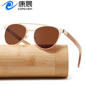 Nuevas gafas de sol Aviator para hombre, montura de Metal negro, lentes polarizadas UV400, protección solar para conducir, moda, viajes, pesca - Product Image 4