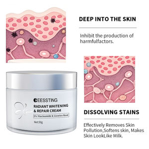 Crema Blanqueadora Facial Potente para Eliminar Pecas, Melasma, Manchas de Pigmento, Melanina y Manchas Oscuras, Venta Caliente - Product Image 5