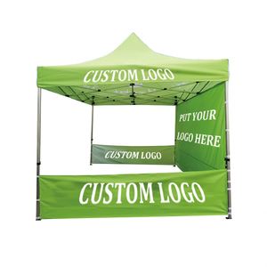 Custom 3X3m Exhibition Booth <b>Tent</b> Pop-Up Changing Gazebo Replacement <b>Canopy</b> Waterproof Fire Retardant UV Resistant - Product Image 1